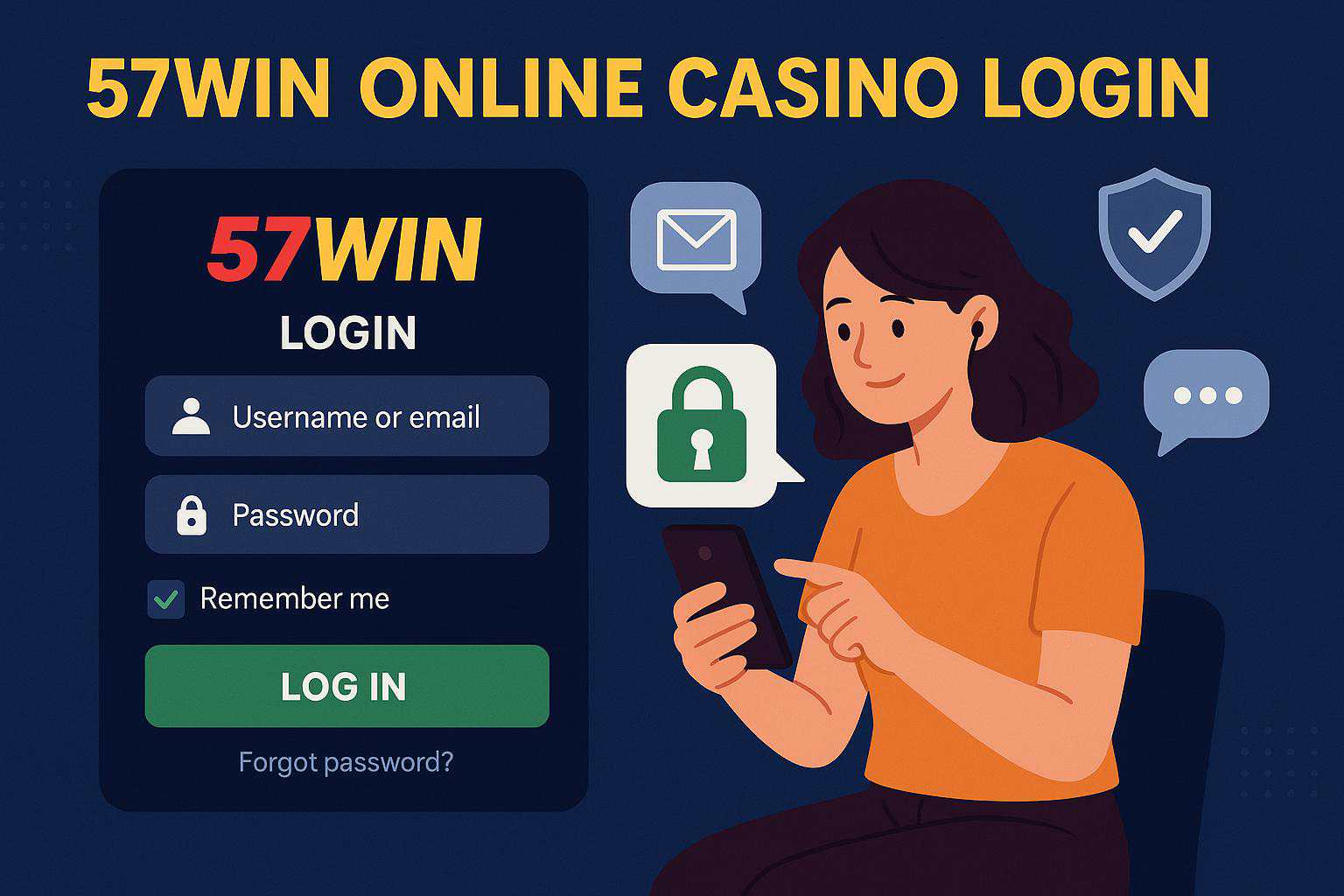 Login no Cassino 57WIN